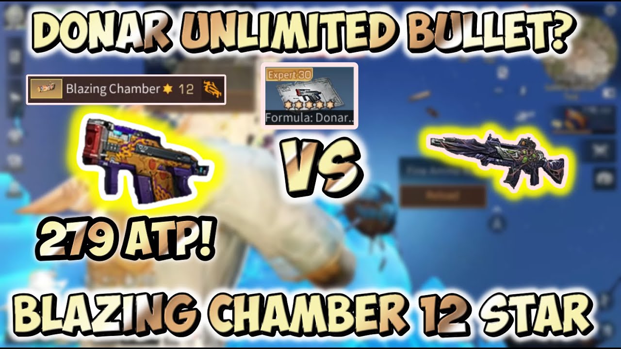 Lifeafter Donar Max Ress + 12 Star Blazing Chamber Next Meta Gun for DH? Unlimited Bullet Core!