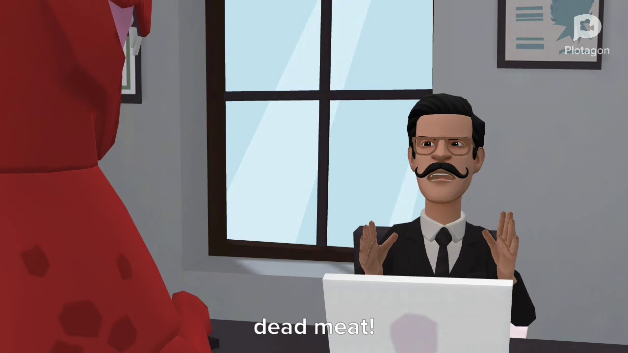 Evil Dinosaur does a lot of bad stuff in school and gets grounded