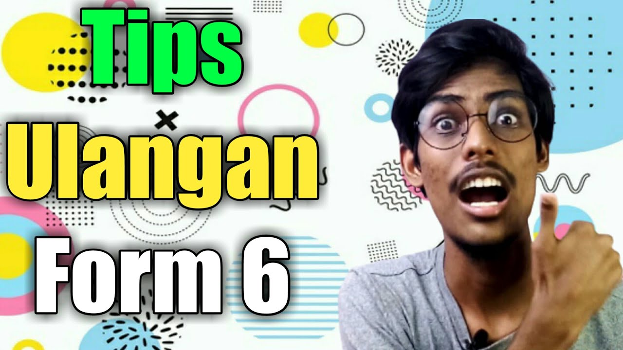 Tips pelajar Ulangan stpm | form 6 | stpm | tips ulangan