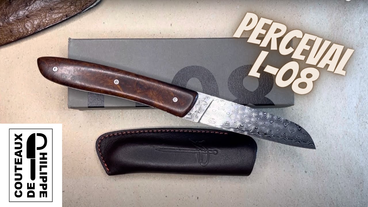Atelier Perceval L08 bois de fer d’Arizona lame damas