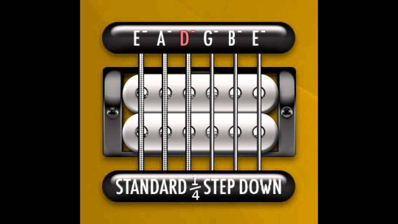 Perfect Guitar Tuner (E Standard - 1/4 Step Down) AC/DC