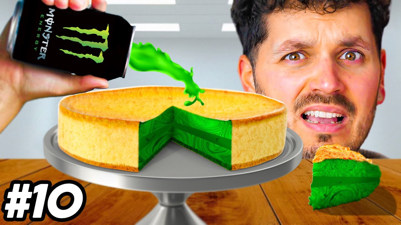 Je cuis des gâteaux avec des liquides insolites ! (plus jamais)