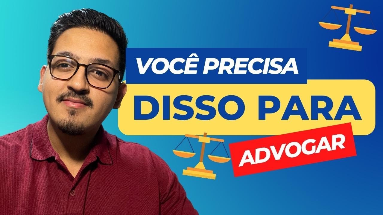 O B&Aacute;SICO PARA COME&Ccedil;AR A ADVOGAR - EU COMECEI S&Oacute; COM ISSO!