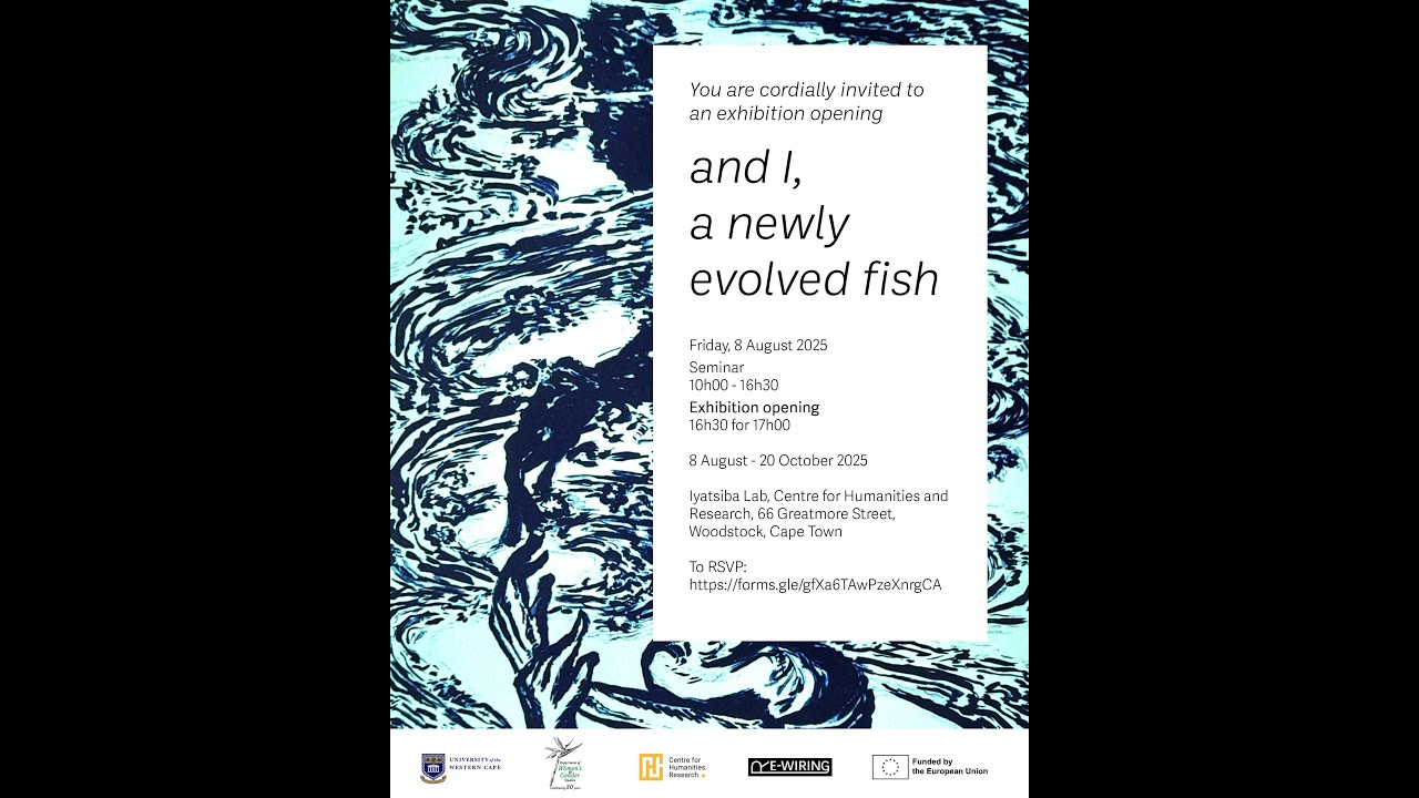 And I, A Newly Evolved Fish, Exhibition Seminar