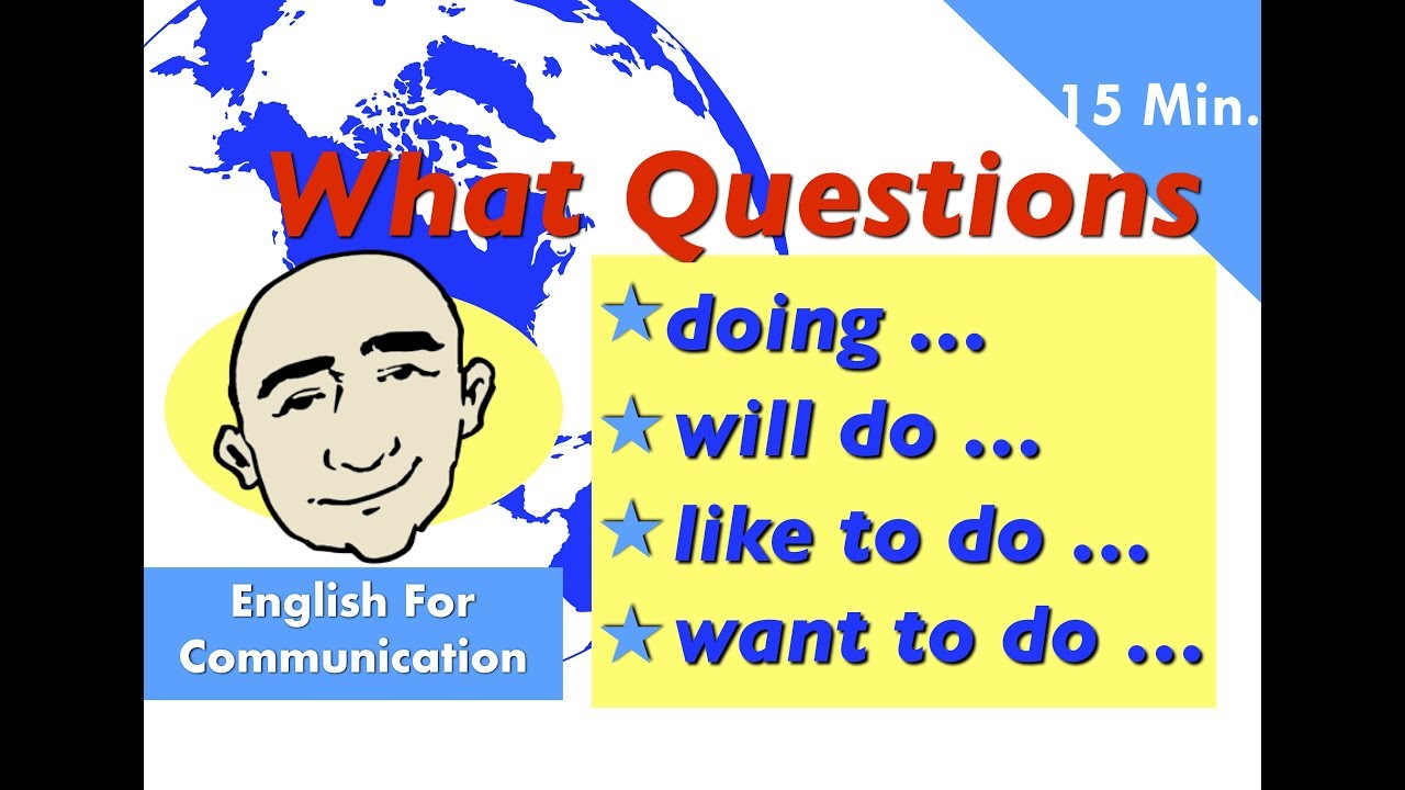 Какие вопросы с - делать, будет, как, хотите | 2 | Английский для общения