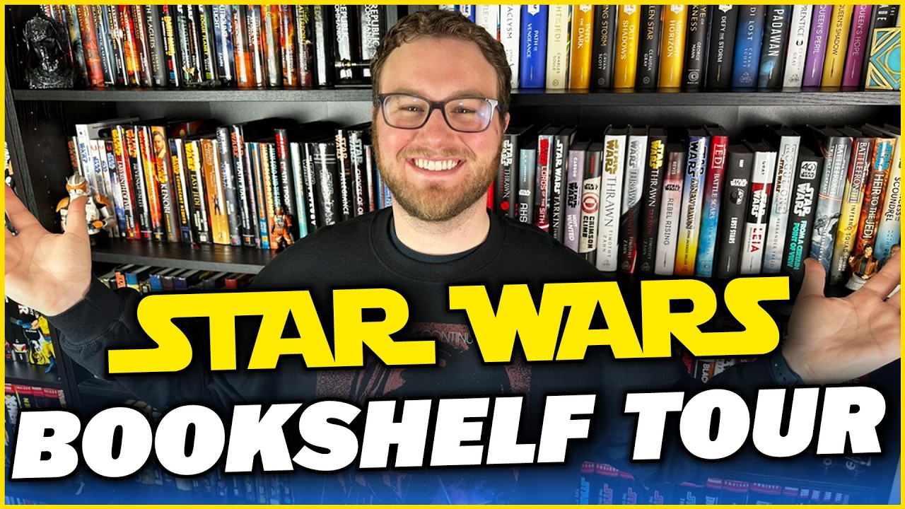 ГРАНДИОЗНЫЙ тур по книжной полке Star Wars | Полная коллекция книг по &laquo;Звездным войнам&raquo;