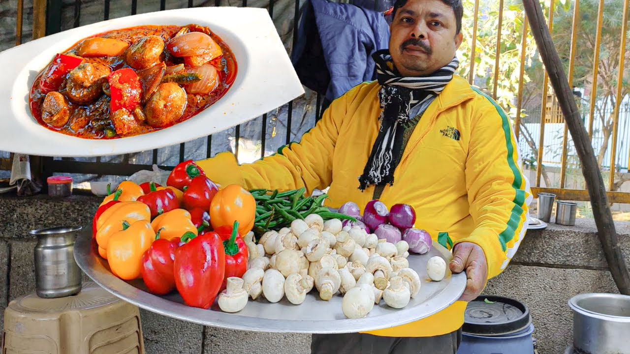 होटेल के मालिक से सीखे कढ़ाई मशरूम रेसिपी - बाजार जैसे ये सवादिष्ट मेरे ढाबे की कढ़ाई मशरूम की सब्जी