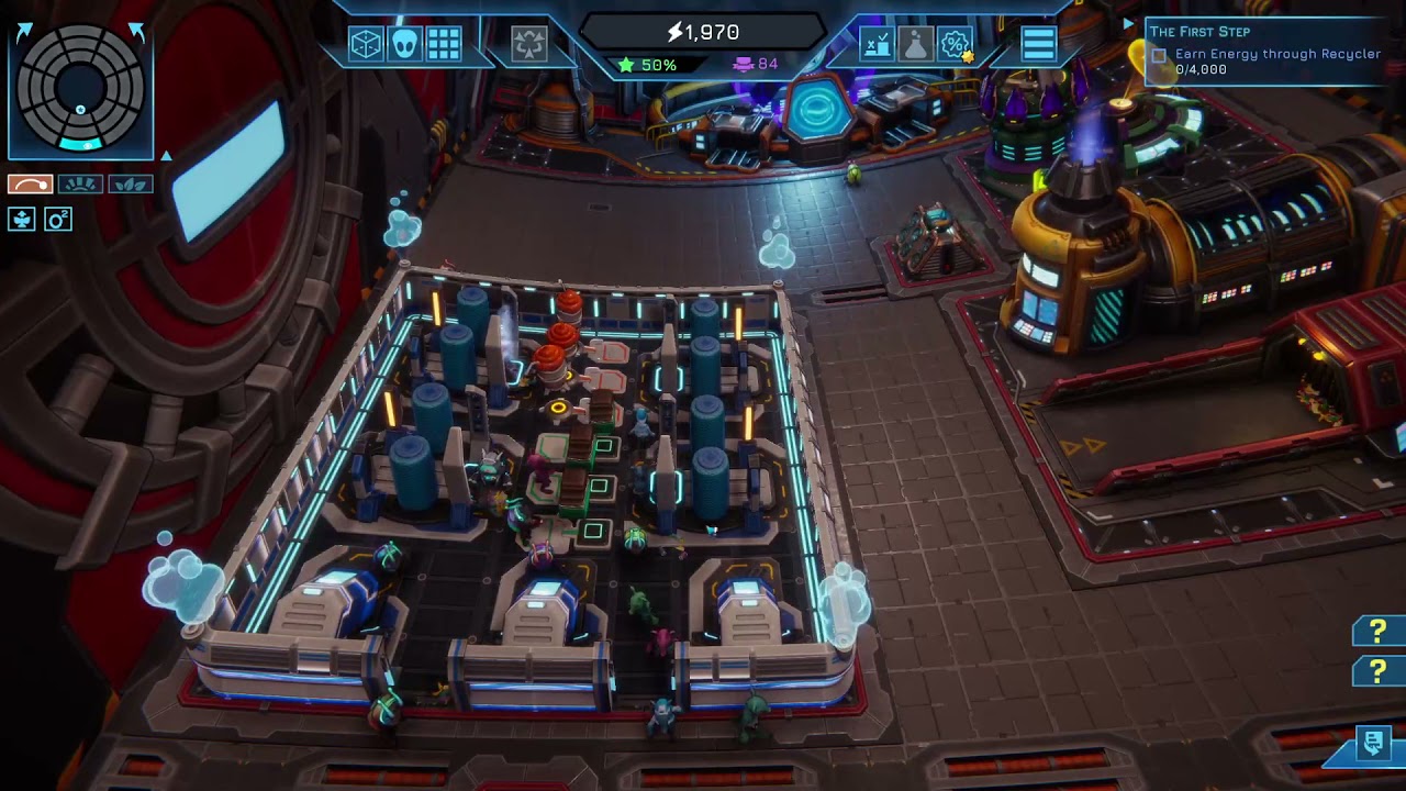 SPACEBASE STARTOPIA - Campaign Mission One - Garbage Collector! - Hardest Difficulty.