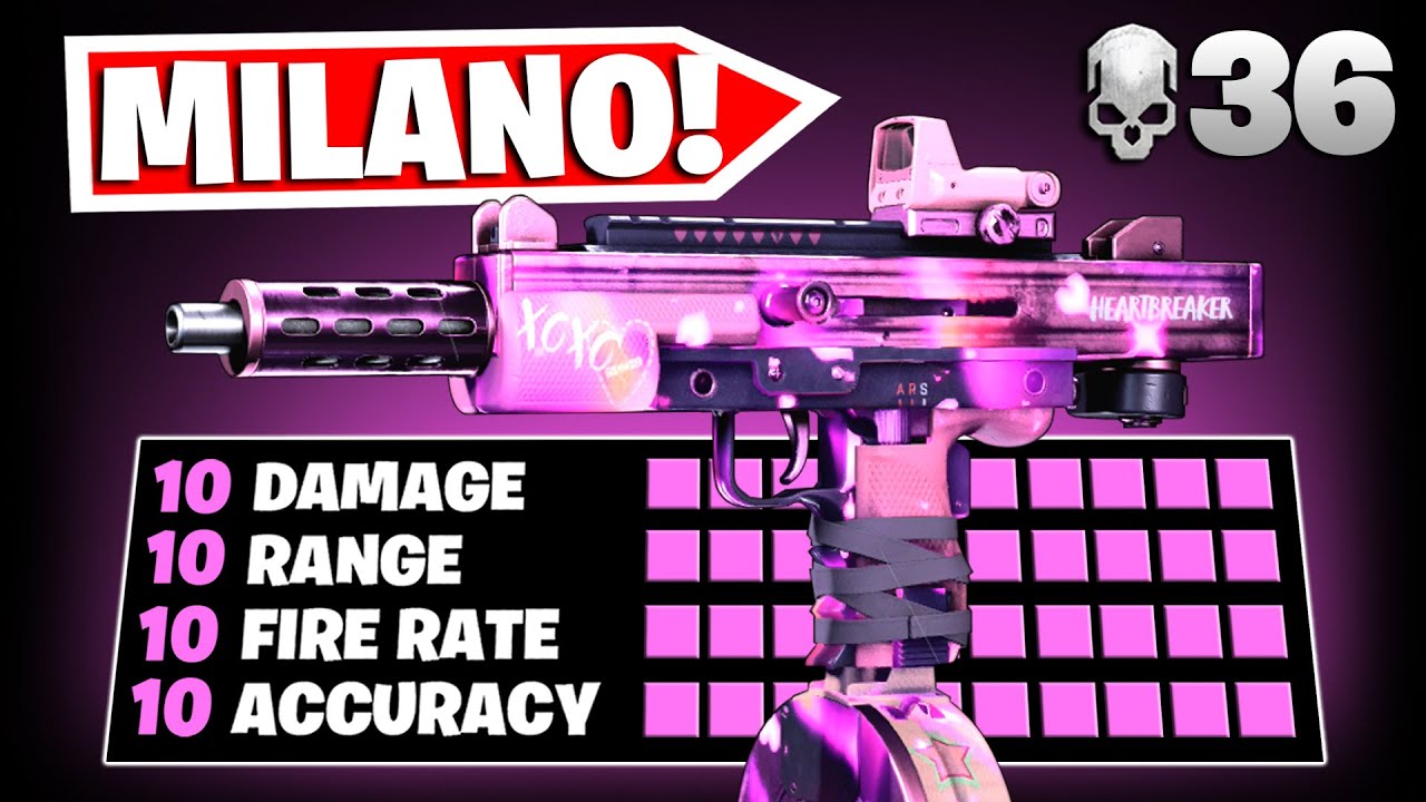 the "MILANO 821" in WARZONE SEASON 3! BEST MILANO CLASS SETUP/LOADOUT! NO RECOIL! (COLD WAR WARZONE)