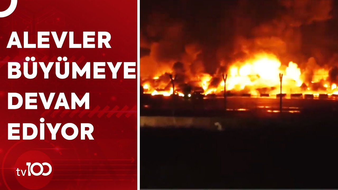 İskenderun Limanı'nda Çıkan Yangında Son Durum Ne? | Tv100 Haber