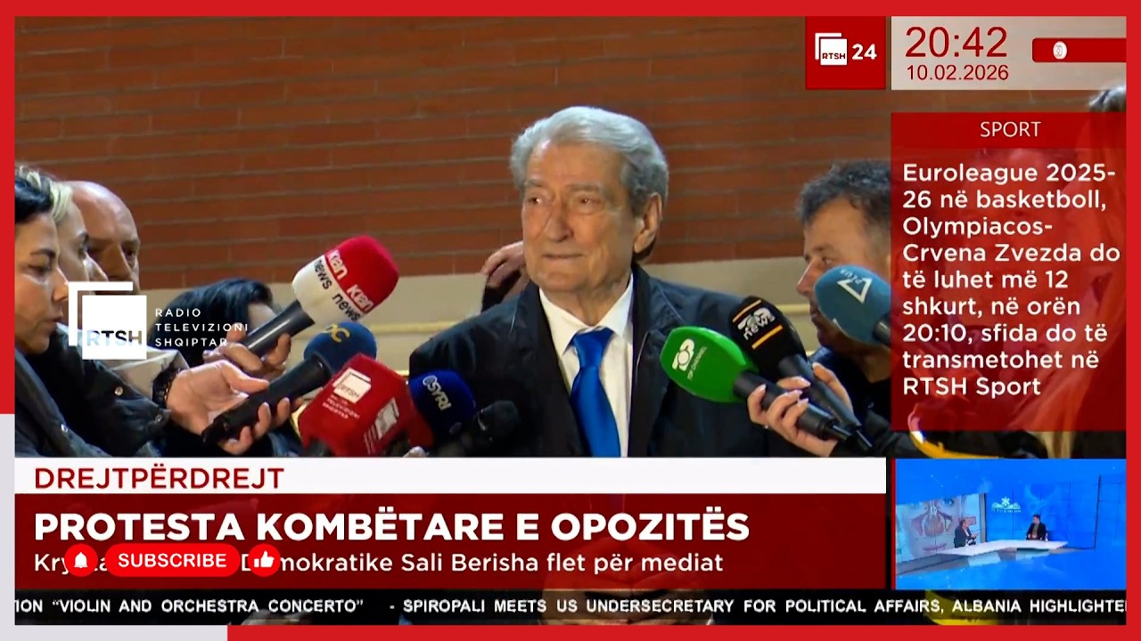 Berisha paralajmëron protestën e radhës më 20 shkurt: Protestuesit u provokuan