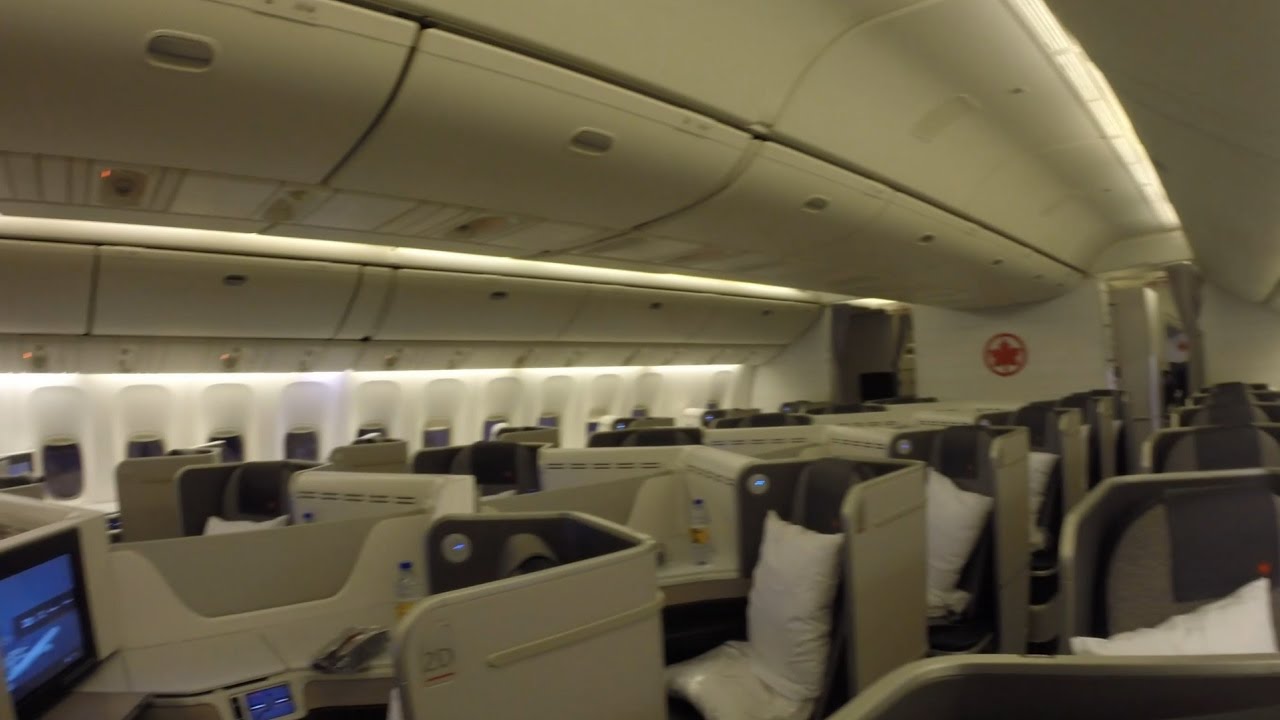 Air Canada Business Class - Montreal to Paris 777 300ER