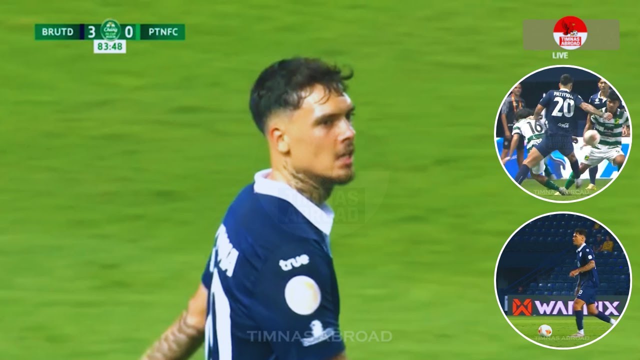 Shayne Pattynama Masuk Menit 65! Tampil Agresif Saat Buriram United Hajar Pattani FC 4-0