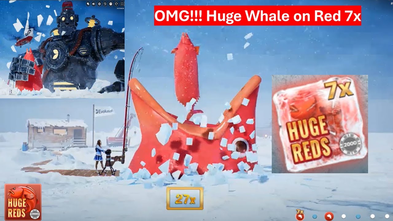 Ice Fishing Evolution | Huge Win on 7x Red Bonus | 2025-11-17