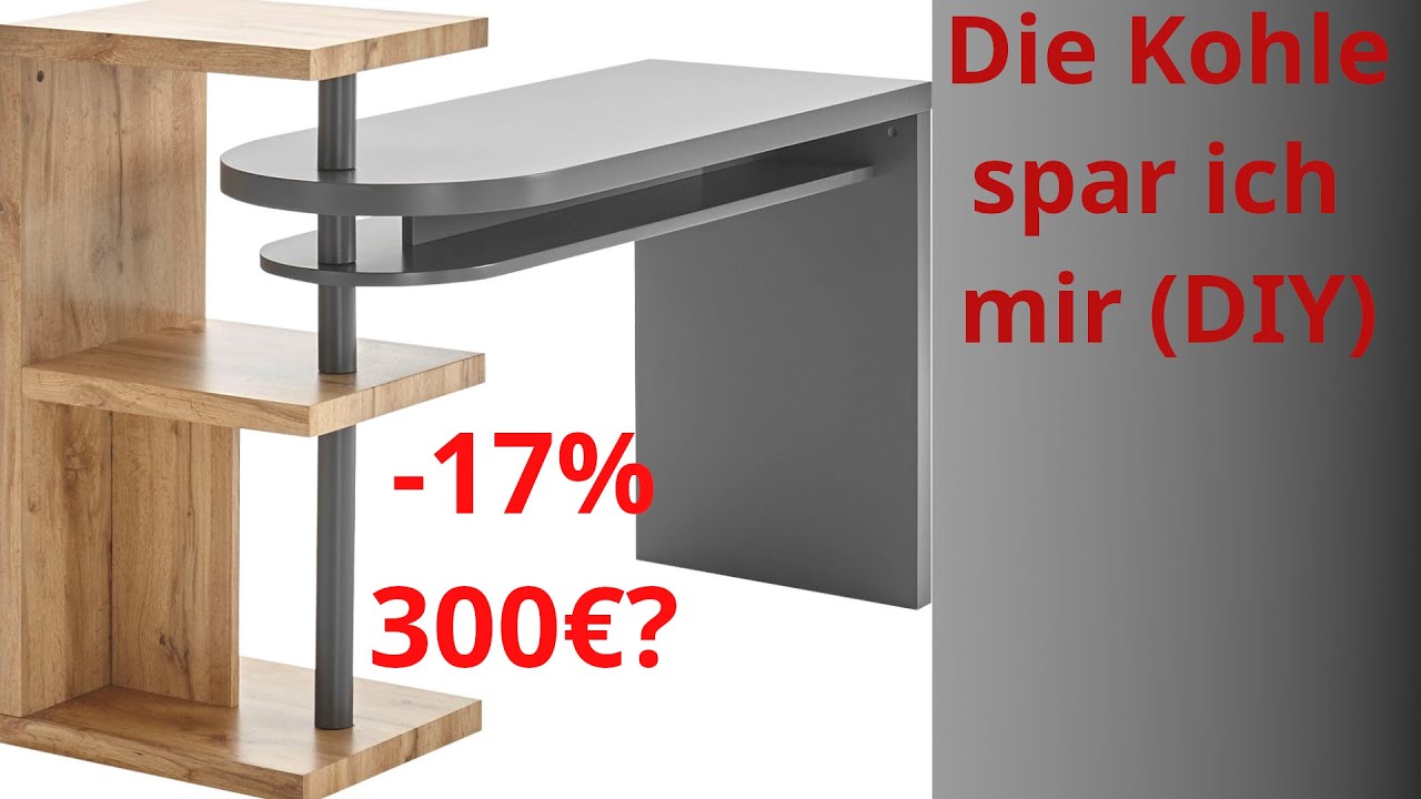 Drehbarer Schreibtisch - klein aber fein