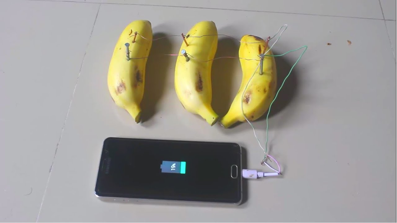 3 Amazing Mobile Charging Hacks | Phone charging With Fruits