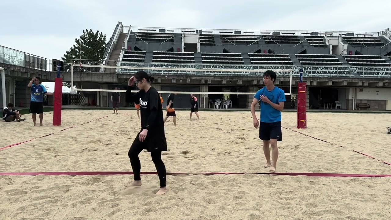 2024.5.12 4人制ビーチバレー①