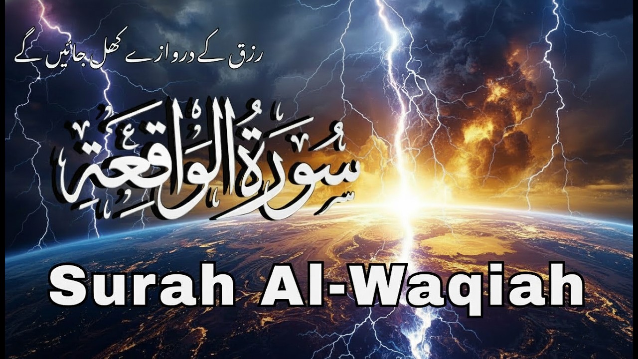 RUQYAH FOR RIZQ, MONEY AND WEALTH ATTRACTION/ SURAH AL WAQIAH X14 FOR MONEY AND WEALTH ATTRACTION .