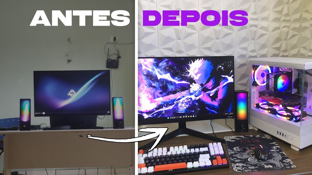 Reformando Meu SETUP GAMER Gastando Pouco!