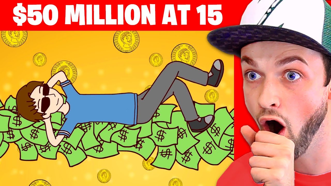 How I made $50 MILLION at 15 YEARS OLD! (True Story Animation)