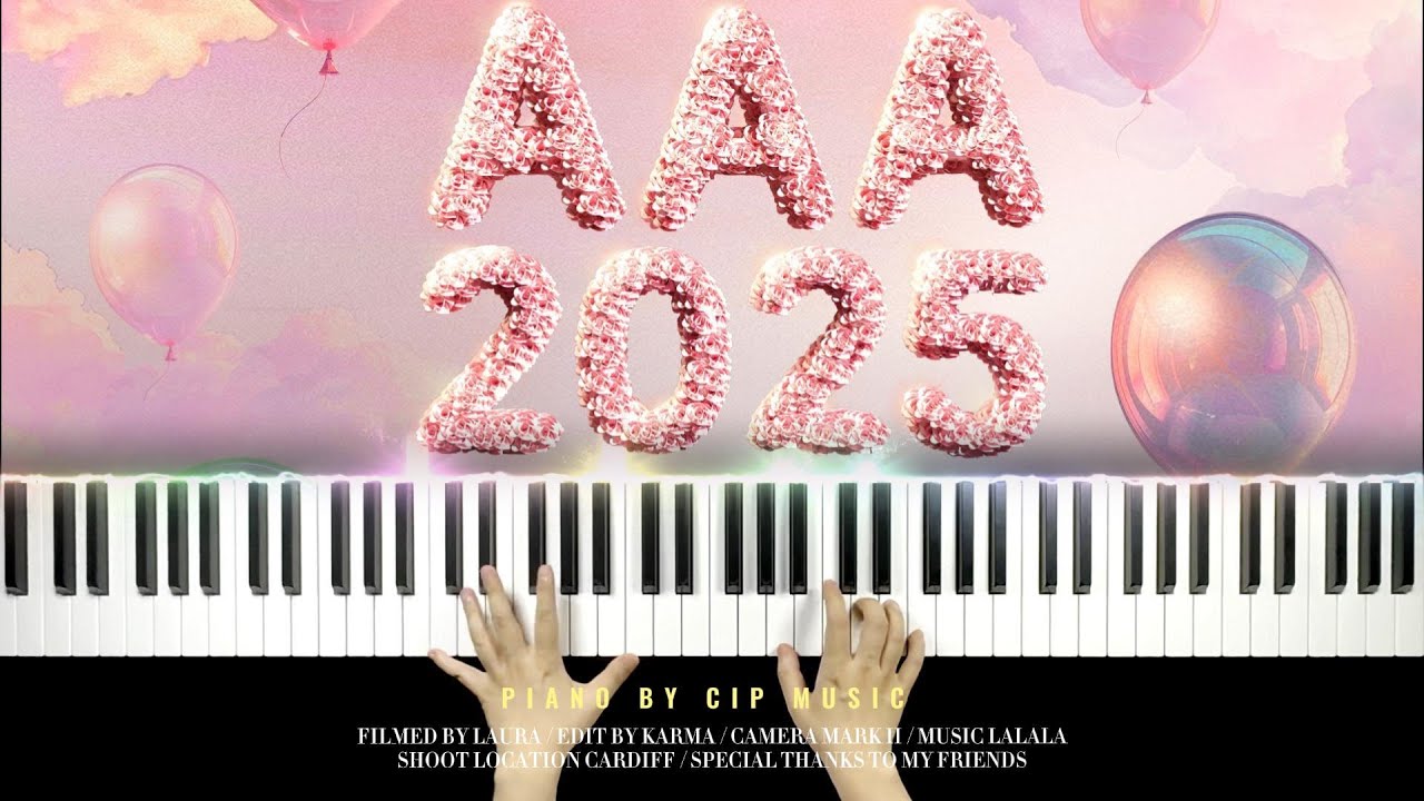 When I opened the Asia Artist Awards 2025 with the piano | Piano by CIP Music
