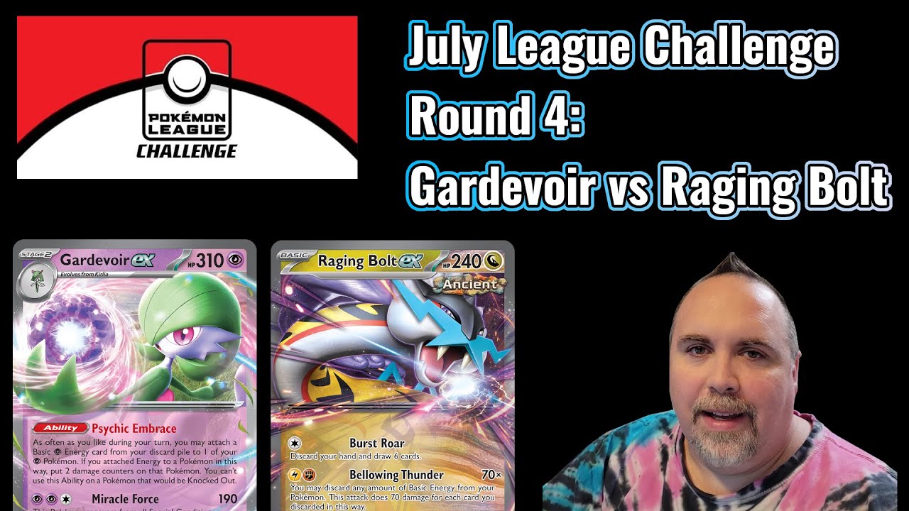Gardevoir vs Raging Bolt - Pokemon TCG July Challenge R4