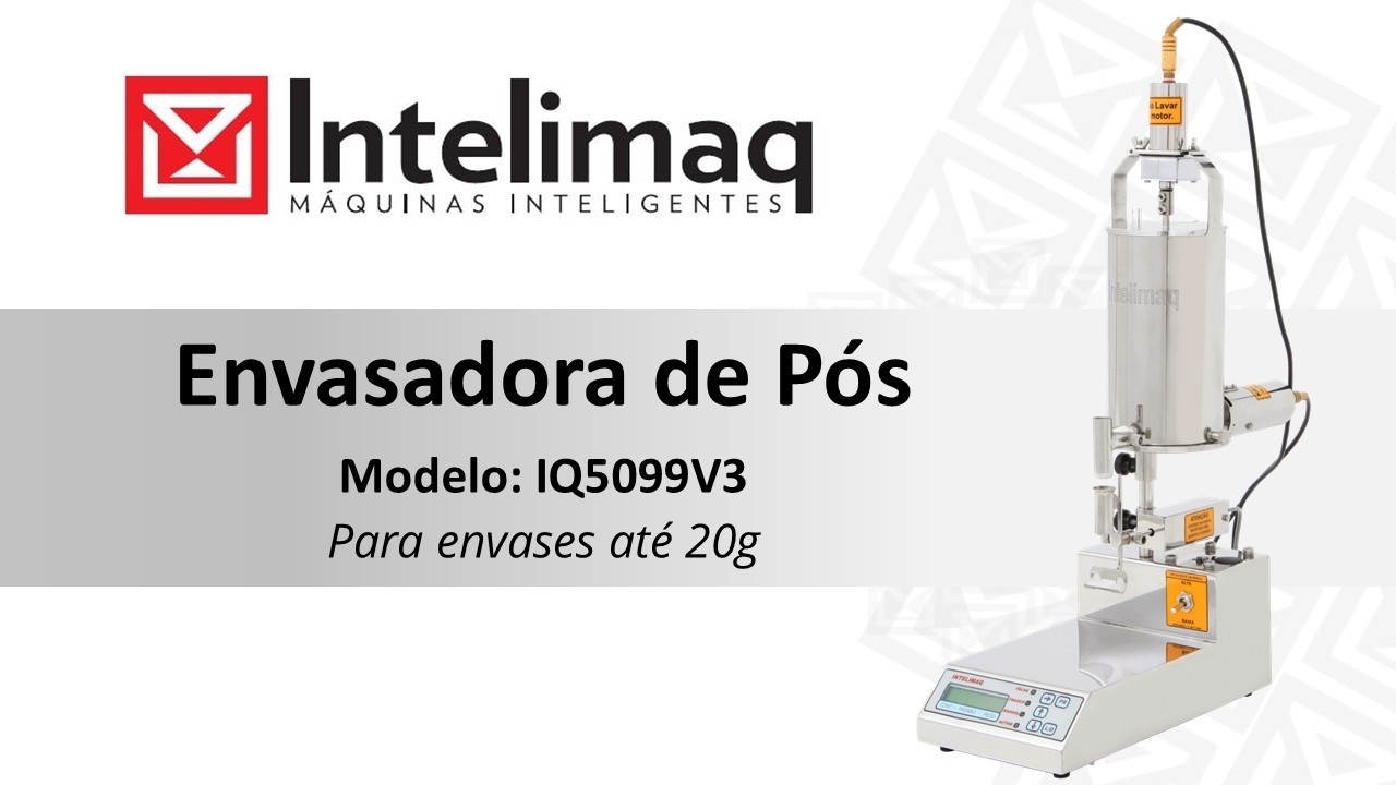 Vídeo apresentação envasadora pós IQ50.