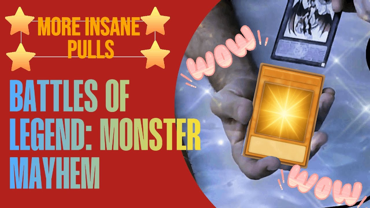 The BEST POSSIBLE PULL from Battles of Legend: Monster Mayhem