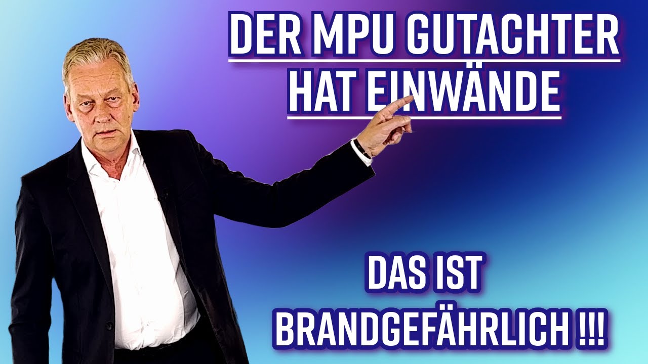 So reagierst du perfekt, wenn dein MPU Gutachter gefährliche Einwände erhebt!
