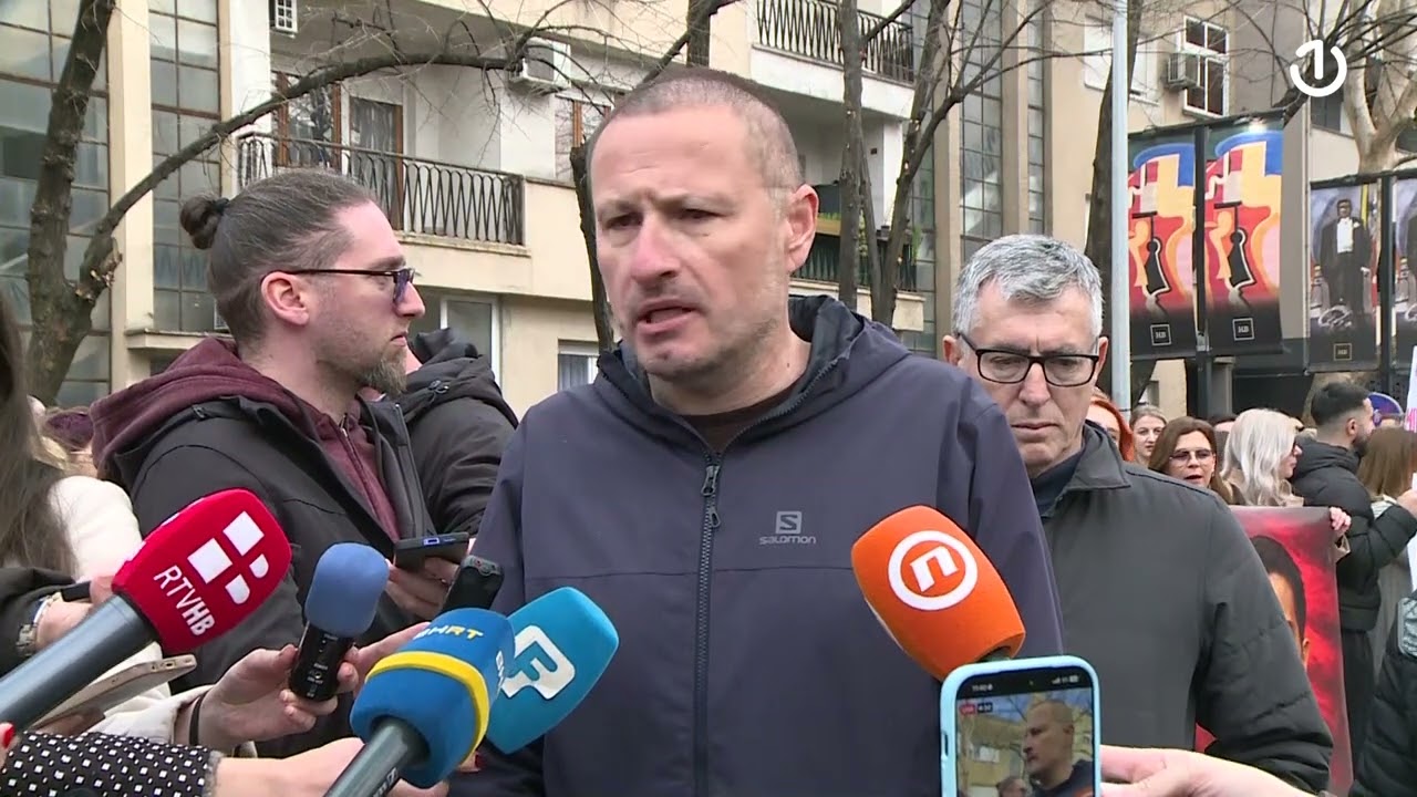 Uposleni u zdravstvu u HNK ponovo na ulici u novoj prosvjednoj šetnji