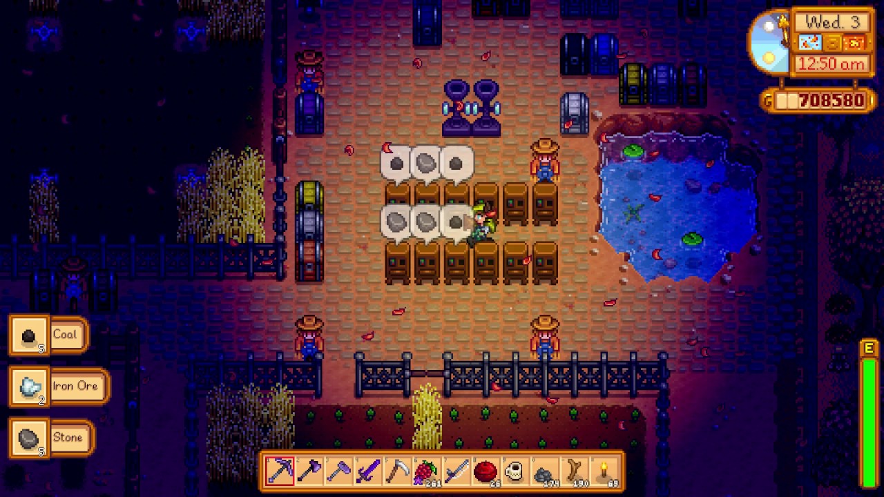 Trash in Recycling Machine yields - Stardew Valley