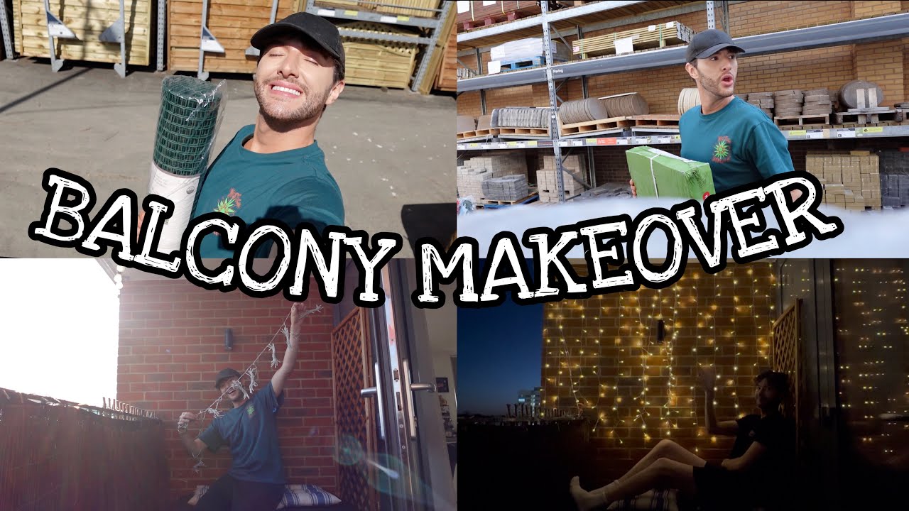 My Chaotic Balcony Makeover/Transformation xxx