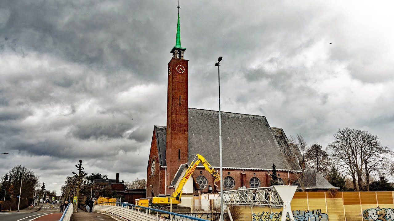 2021 Sloop van de pastorie van de St. Annakerk