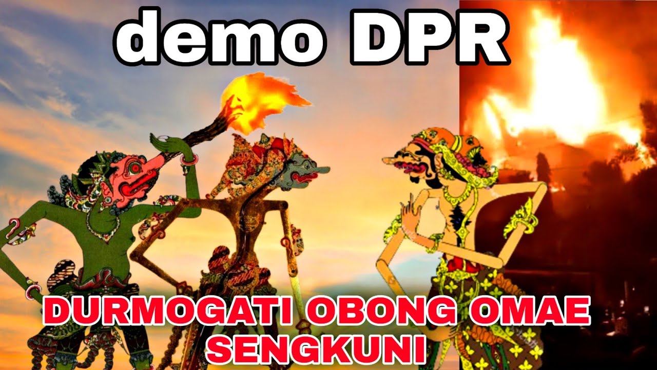 Full lakon.... Durmogati demo DPR omahe sengkuni diobong wayang kulit ki seno @bagongnewchanel6320 
