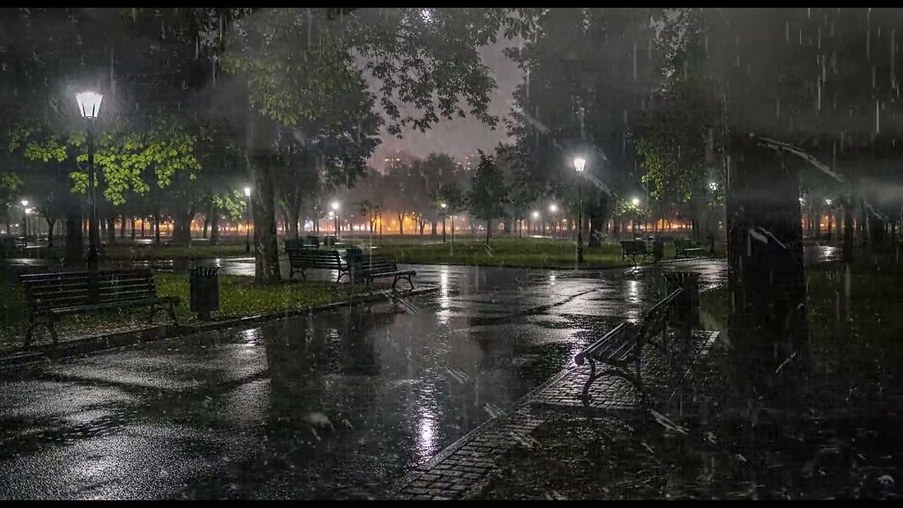 ⛈️ Fall Asleep in 3 Minutes with Torrential Rain & Deep Thunder