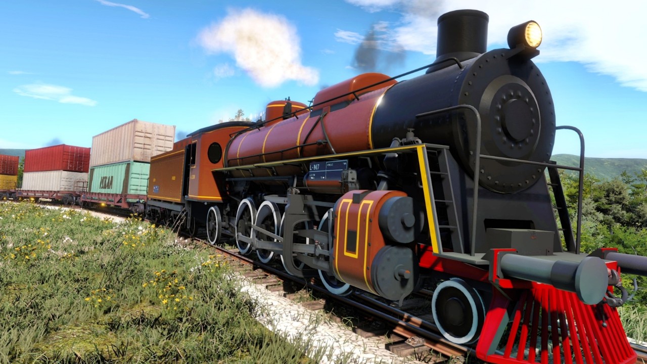 Huge Double Stack Container Train Derailments & Crashes! - (Derail Valley)