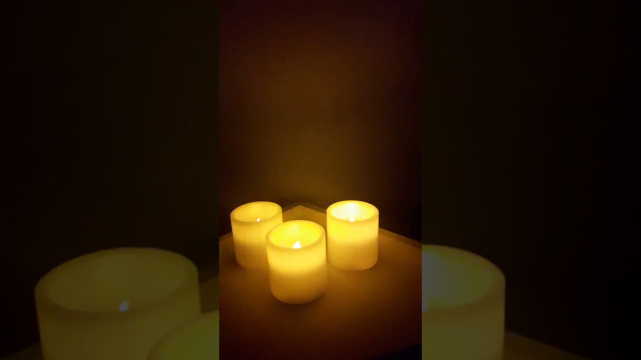 Velas Velones Led Calido De Parafina Fanal. DECO-VENTAS