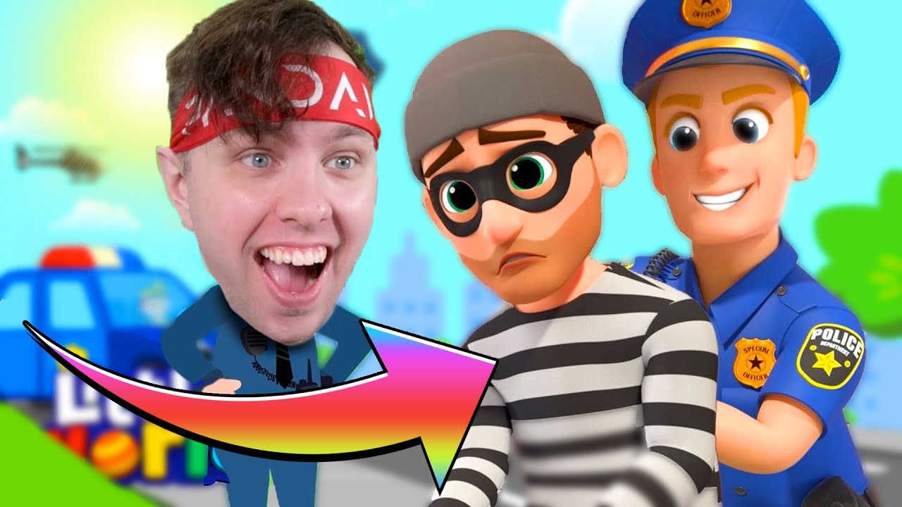 VEM ÄR TJUVEN i NOOB vs HACKER i LITTLE POLICE?!