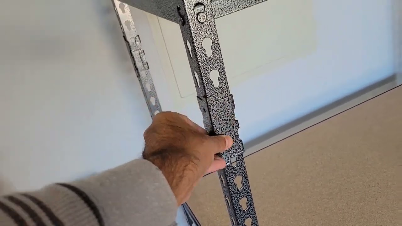 Muscle Rack Garage Shelving Installation DIY