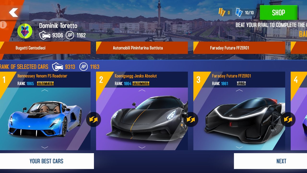 Asphalt 8, New Lineups Gauntlet Races😎