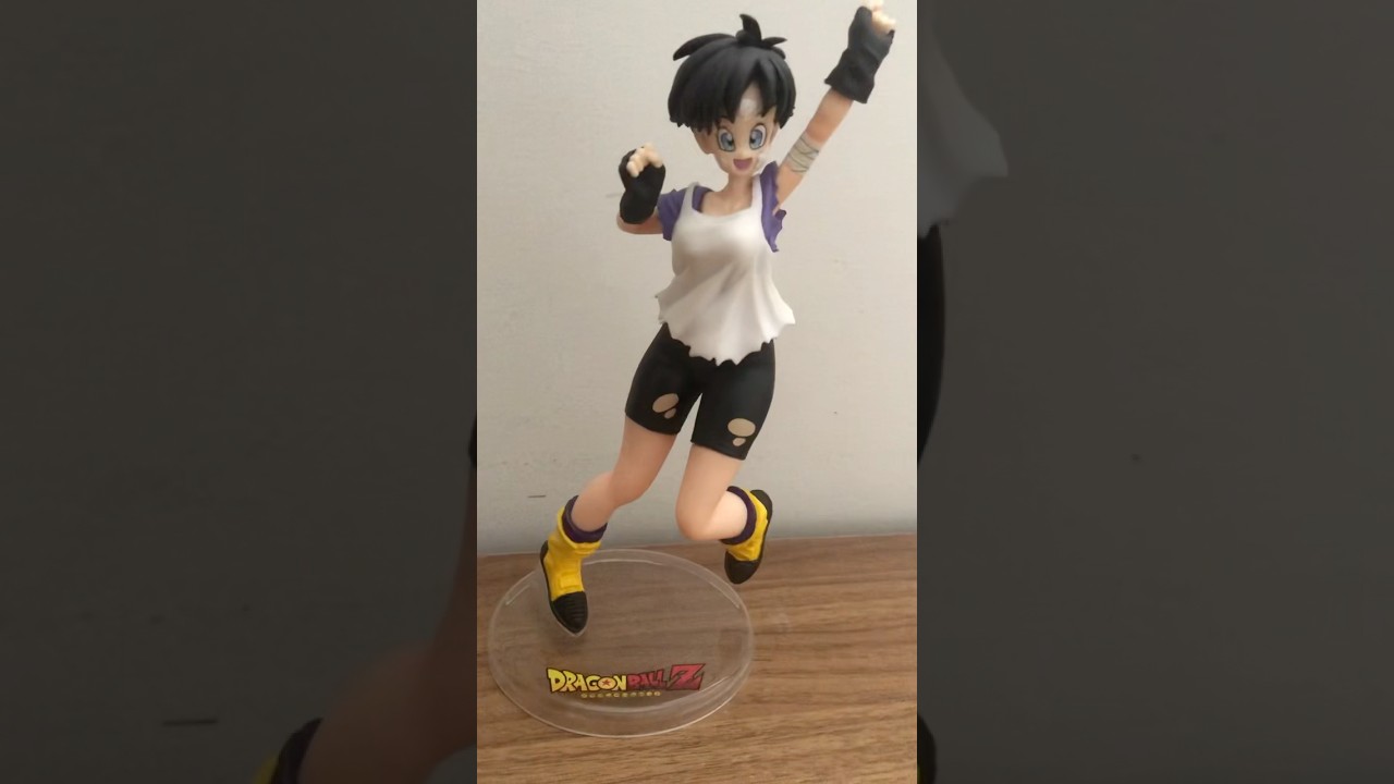 DBZ: Videl Satan (Short Hair Style)-Anime Statue Style Figure.