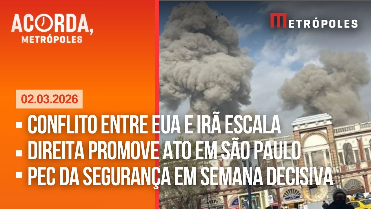 AO VIVO: conflito entre EUA e Irã escala e envolve 11 países/ Como foi ato da direita em São Paulo