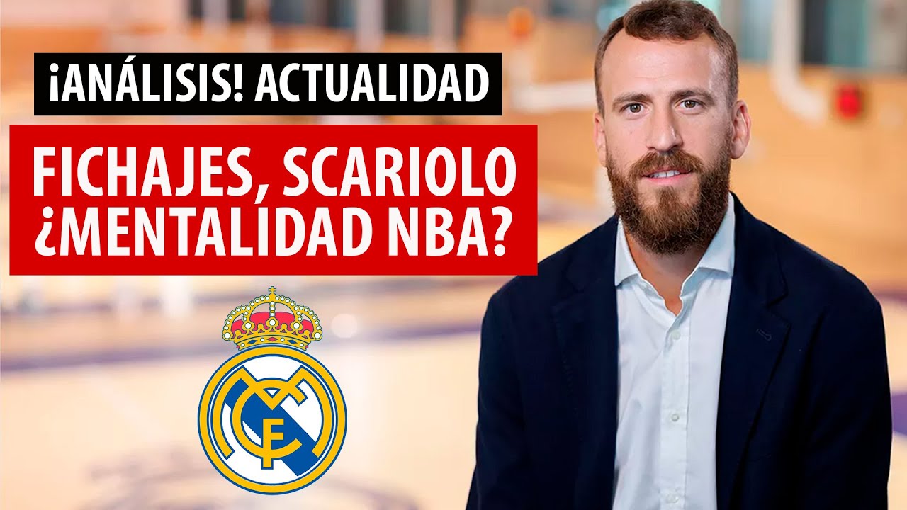 CHACHO RODRÍGUEZ sobre la ACTUALIDAD del REAL MADRID BALONCESTO: FICHAJES, SCARIOLO y MÉTODO NBA