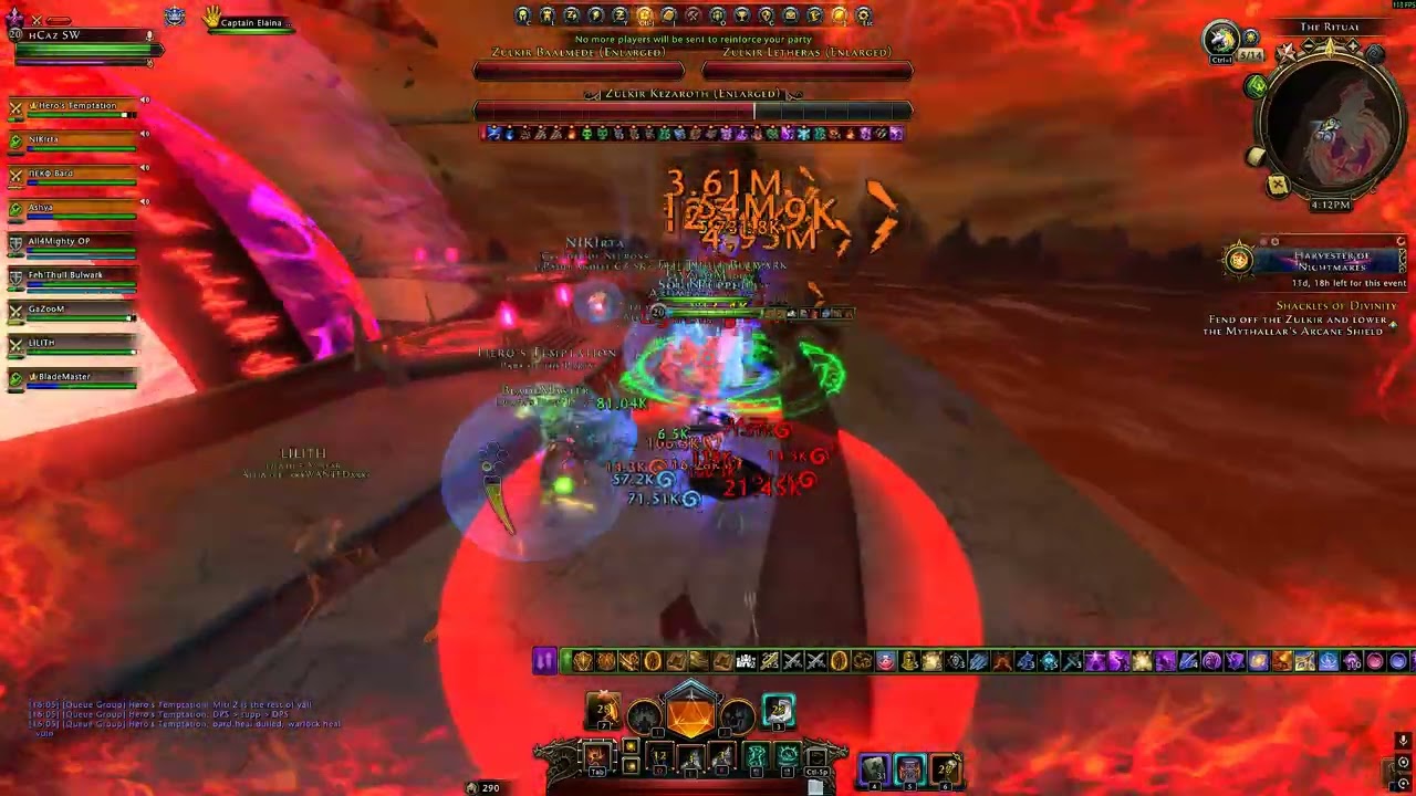 End of Mod MSOD - Warlock DPS POV