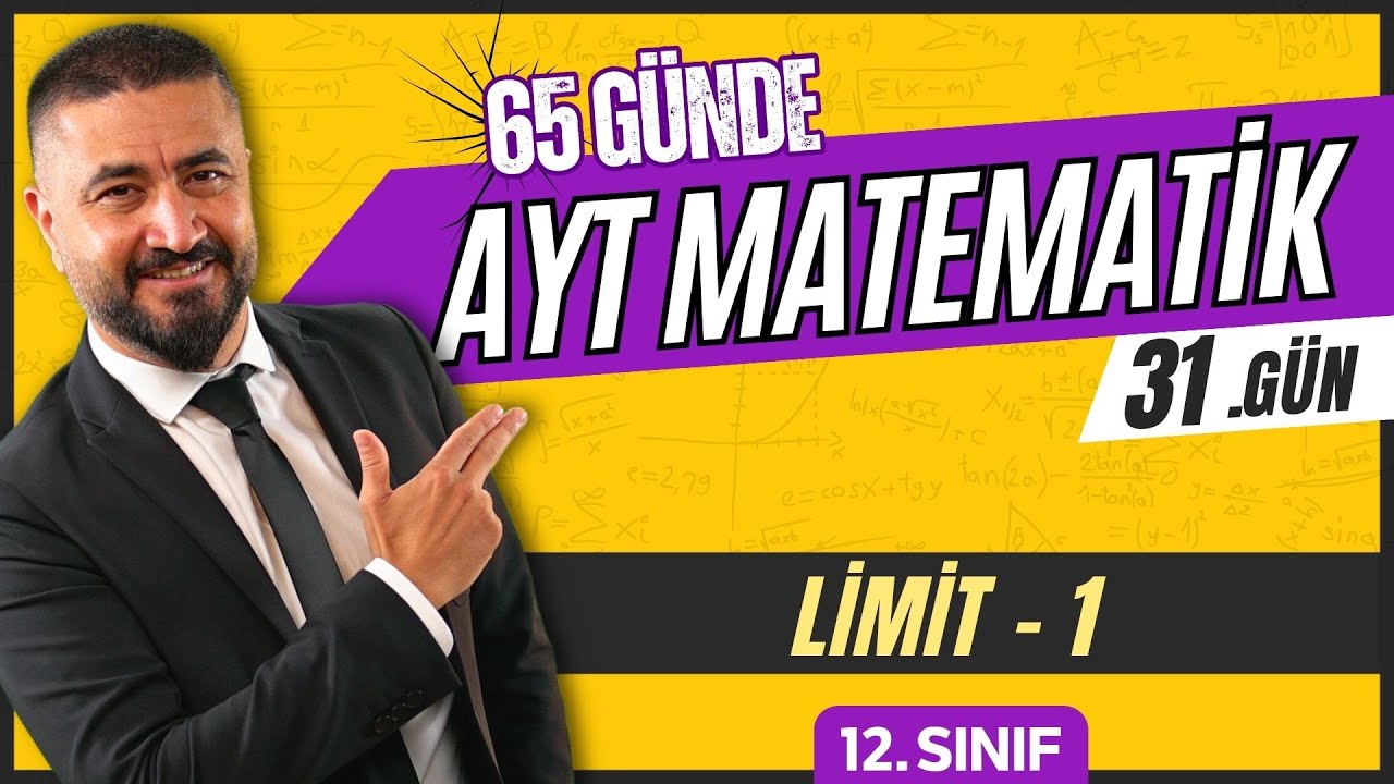 Limit 1 | 65 Günde AYT Matematik Kampı 31.Gün | 2024 | Rehber Matematik