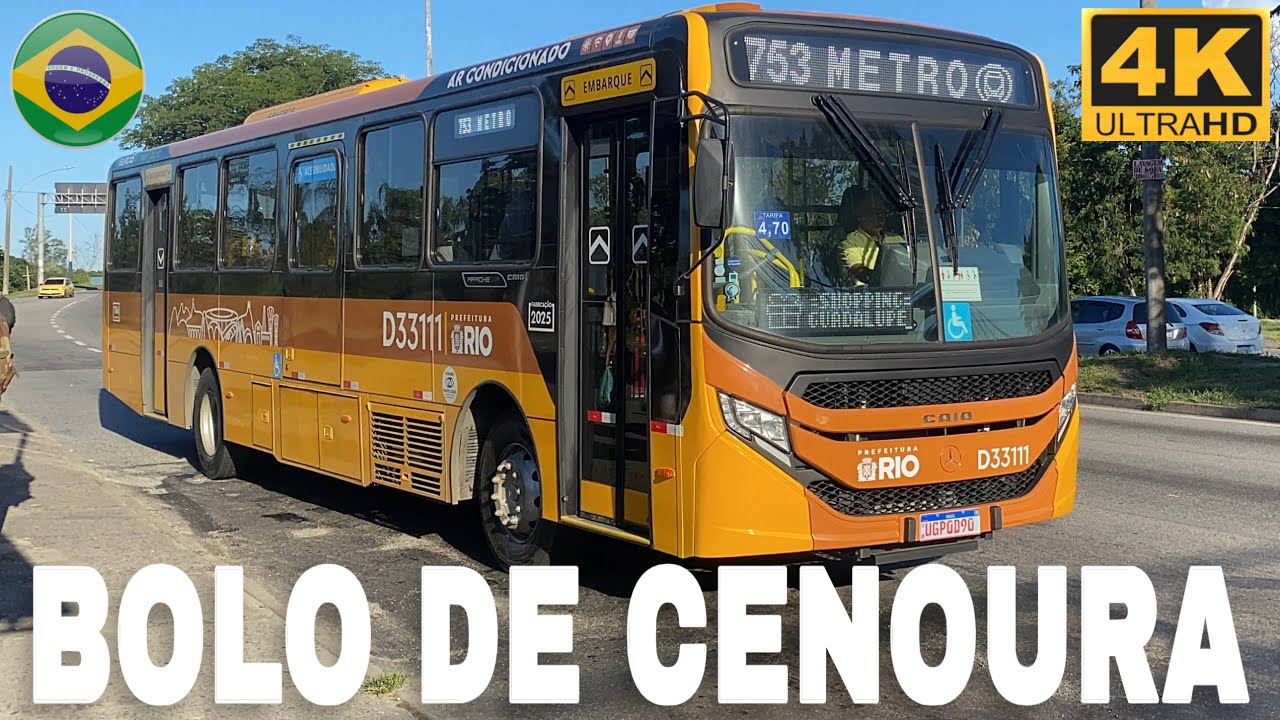 Nova Pintura Padronizada dos ônibus municipais do Rio de Janeiro - Fui Conferir #50