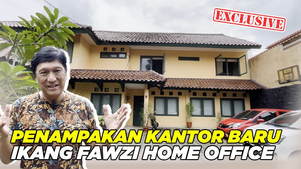 PENAMPAKAN KANTOR BARU.. HOME OFFICE IKANG FAWZI
