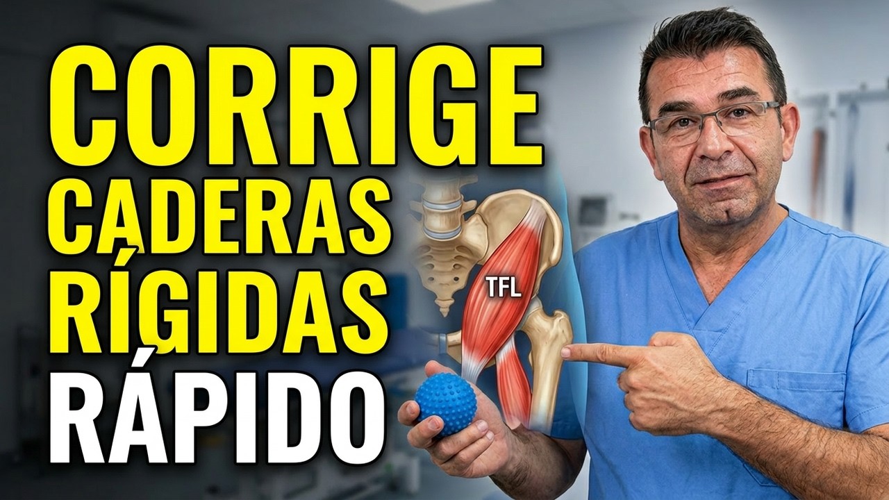 Mejora tu CADERA en casa, con estos ejercicios fáciles.