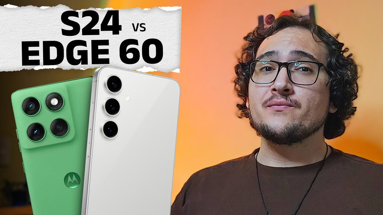 DIFERENÇA ENORME? GALAXY S24 e EDGE 60
