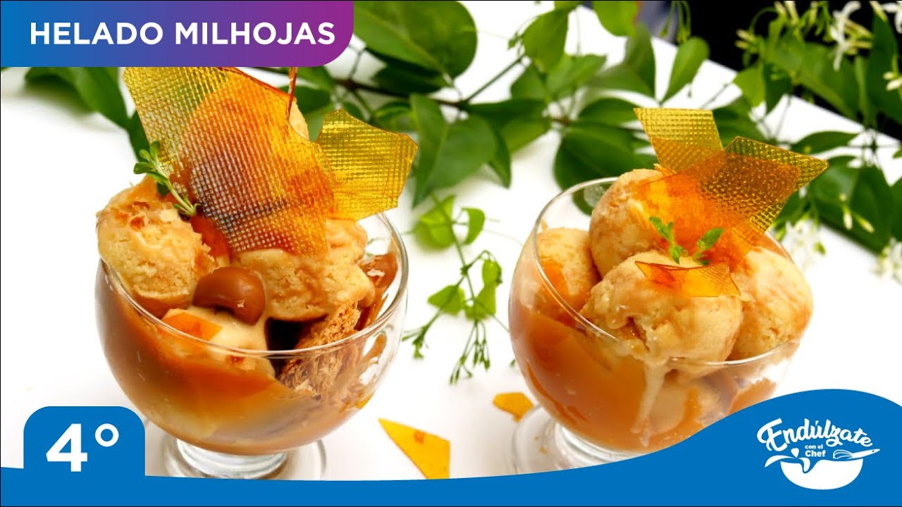 HELADO MILHOJAS 😍🍨👨‍🍳👩‍🍳 | Endúlzate